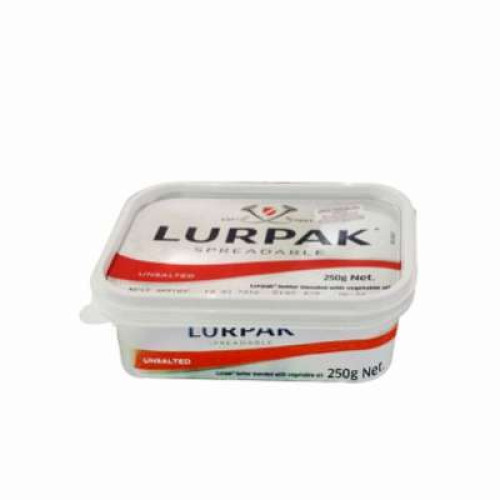 LURPAK SPREADABLE UNSALTED 250G