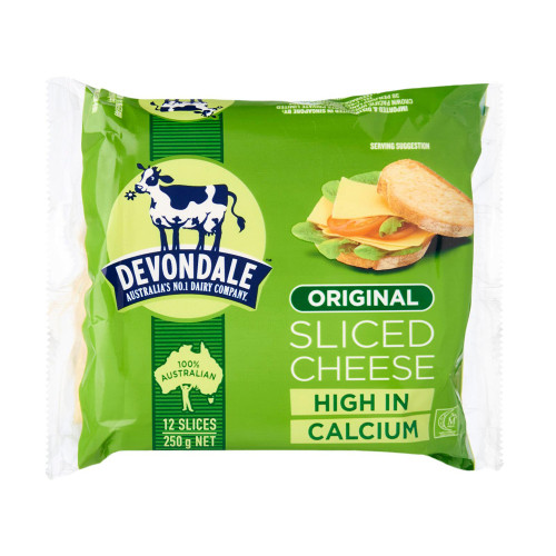 DEVONDALE HI CAL ORIGINAL PRO.CHEESE 250G