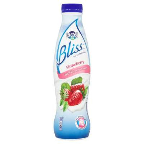 LACTEL BLISS YOGURT DRINK STRAWBERRY 700G