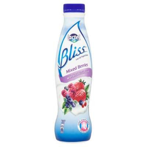 LACTEL BLISS YOGURT DRINK MIXED BERRIES 700G