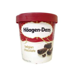 HAAGEN DAZS BELGIAN CHOCOLATE 473ML