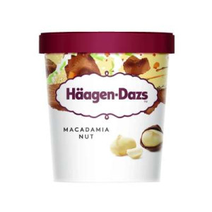 HAAGEN DAZS MACADAMIA NUT 473ML