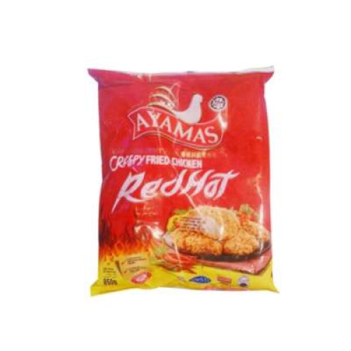 AYAMAS RED HOT CRISPY FRIED CHIC 850G