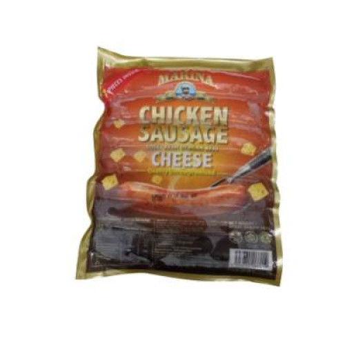 MARINA CHICKEN FRANKFURTER-CHEESE 340G