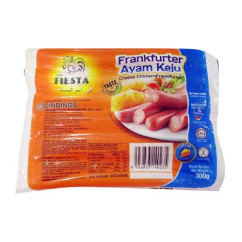 AYAM FIESTA CHEESE CHICKEN FRANK 300G