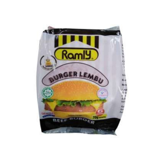 RAMLY BEEF BURGER 70G*6S 420G