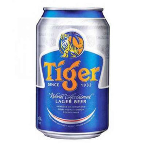 TIGER BEER CAN  320ML