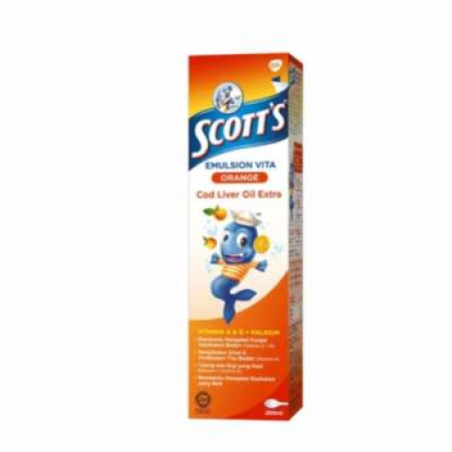 SCOTT'S EMULSION ORANGE 200ML