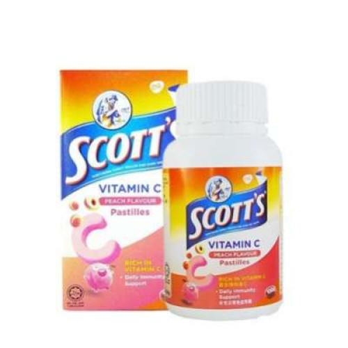 SCOTT'S VITAMIN C PAST PEACH 50S