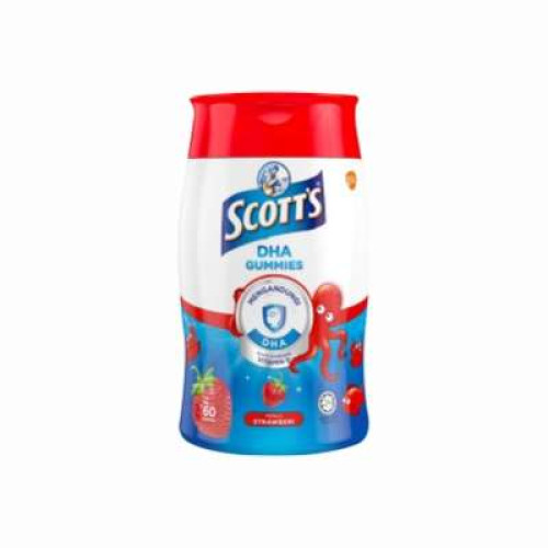 SCOTT'S DHA GUMMIES STRAWBERRY 180G