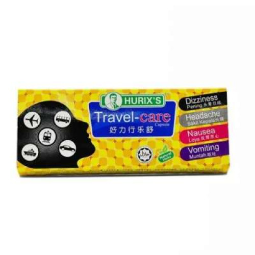 HURIX'S TRAVEL CARE CAPSULE 6S