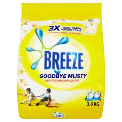 BREEZE GOODBYE MUSTY POWDER 3.6KG