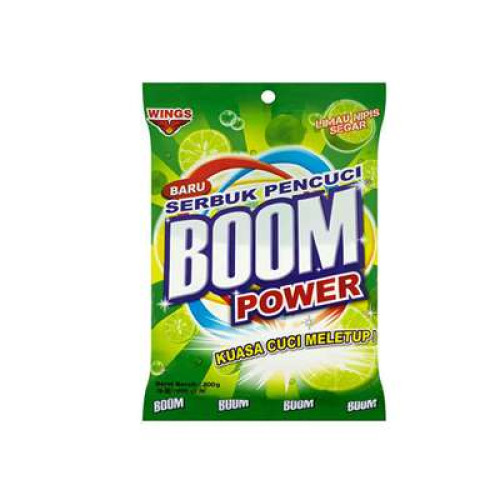 BOOM POWDER DETERGENT LIME 800G