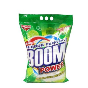 BOOM POWDER DETERGENT LIME 2.5KG