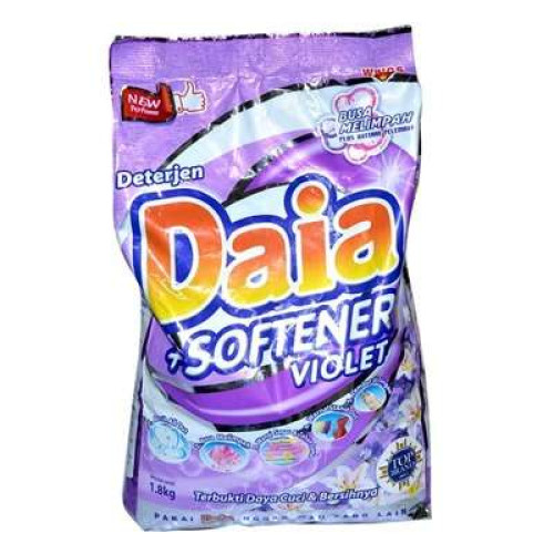 DAIA SOFTENER REFILL VIOLET 1.8L