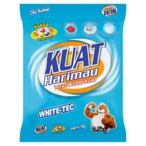 KUAT HARIMAU DETERGENT PWD PUTIH 2.5KG