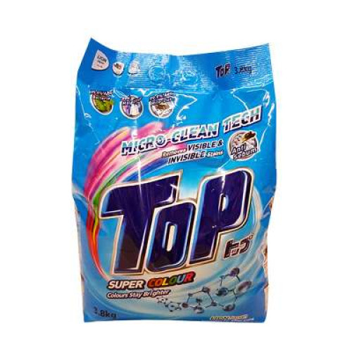 TOP SUPER COLOR DETERGENT PWD 3.8KG