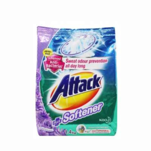 KAO ATTACK F.ROMANCE POUCH BAG PWD DET. 1.4KG