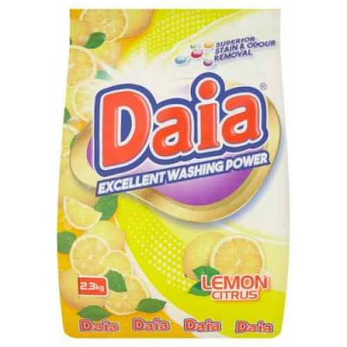 DAIA POWDER DETERGENT LEMON 2.3KG