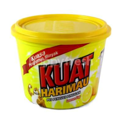 KUAT HARIMAU LEMON DISHWASH PASTE 750G