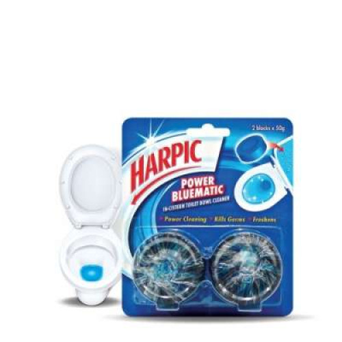 HARPIC BLUEMATIC TP 50G*2