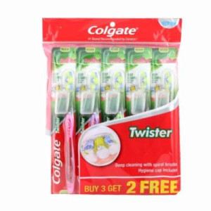COLGATE TB TWISTER FRESH M 3+2