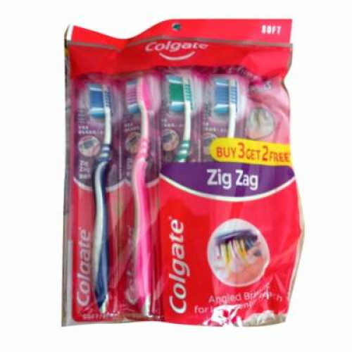 COLGATE TB ZIG-ZAG PLUS SOFT3+2