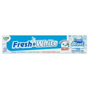 FRESH & WHITE T/PASTE WHITEN.GEL 160G