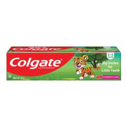 COLGATE KIDS YRS 2-5 40G