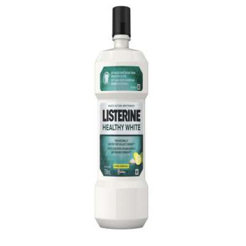 LISTERINE HEALTHY WHITE 750ML