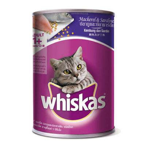WHISKAS MACKEREL FLAVOUR 400G