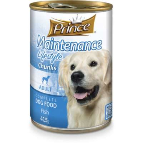 PRINCE DOG CANNED FOOD FISH 415G