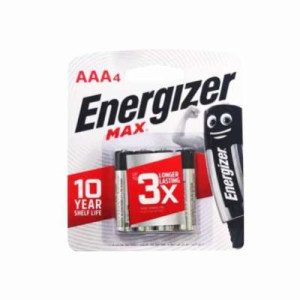 ENERGIZER ALKALINE AAA E92BP4 4S