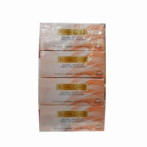 ROYAL GOLD TWIN TONE FACIAL TISSUE 120S*4