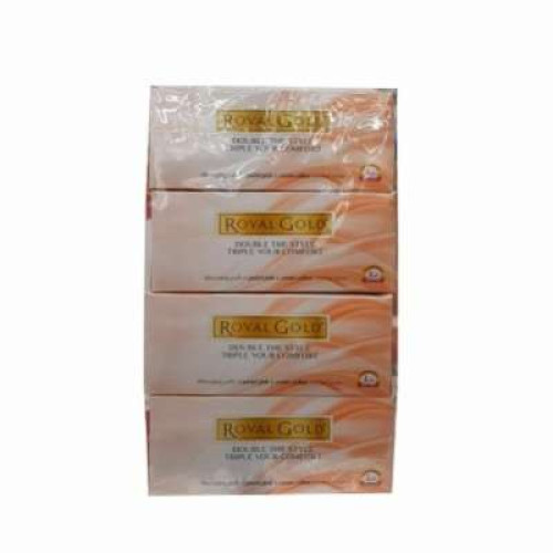 ROYAL GOLD TWIN TONE FACIAL TISSUE 120S*4