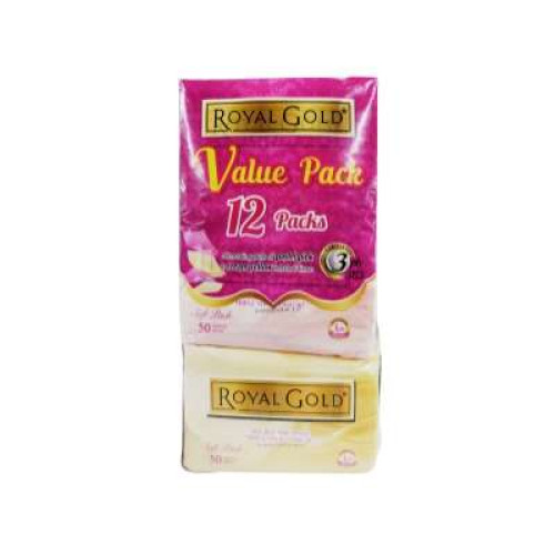 ROYAL GOLD TWIN TONE SOFT PACK 3 PLY 50