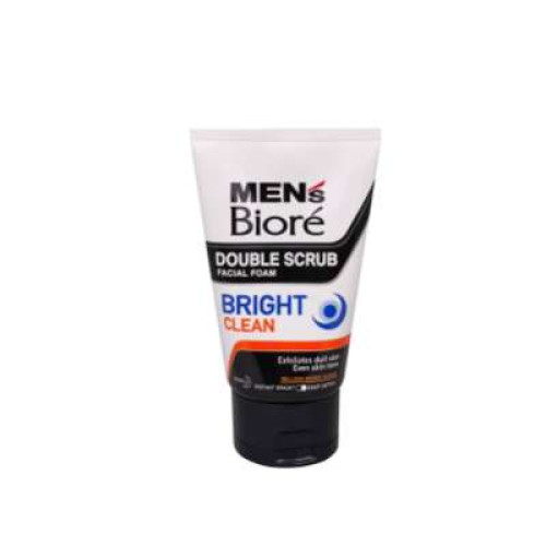 BIORE MEN DOUBLE SCRUB BRIGHT CLEAR F.FM 100G