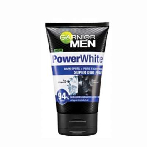 GARNIER (M) POWER WHITE SUPER DUO FOAM 100ML