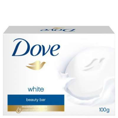 DOVE CREAM BAR-WHITE BEAUTY 100G