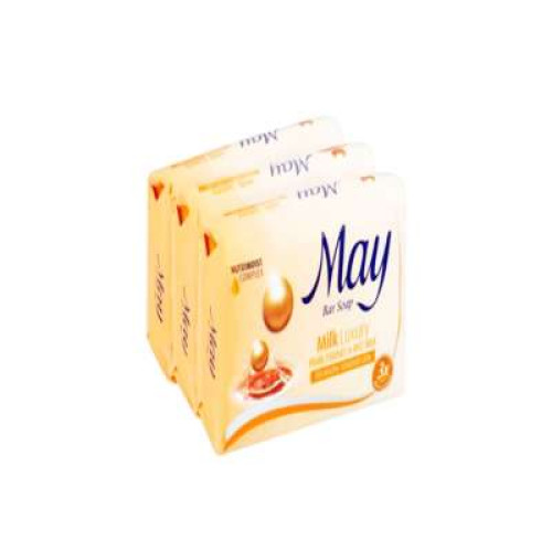 MAY MILK LUXURY SOAP 85G*3