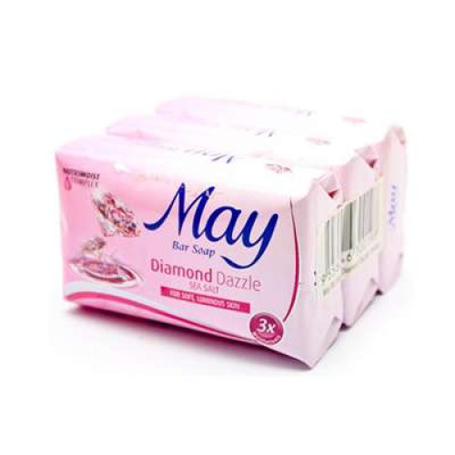 MAY DIAMOND DAZZLE SOAP 85G*3