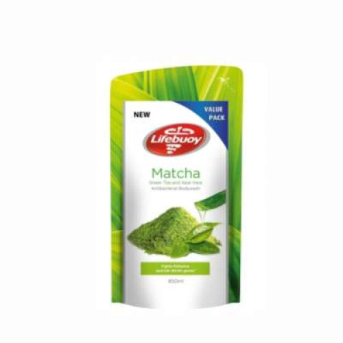 LIFEBUOY BODY WASH MATCHA GREEN TEA RF 850ML