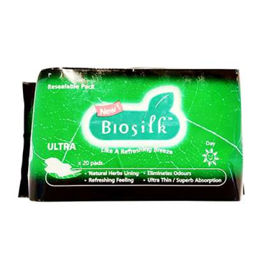 BIOSILK ULTRA THIN DAY USE 20S