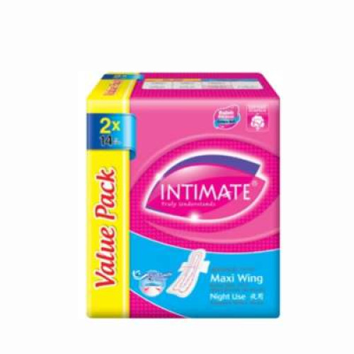 INTIMATE NITE MAXI WING-M82 SF TP 14S*2