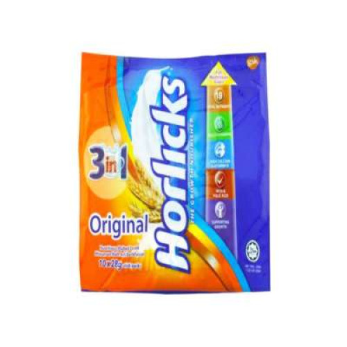 HORLICKS 3 IN 1 POUCH 28G*10S