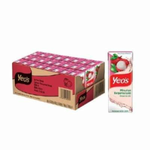 YEO'S LYCHEE 25OML*24