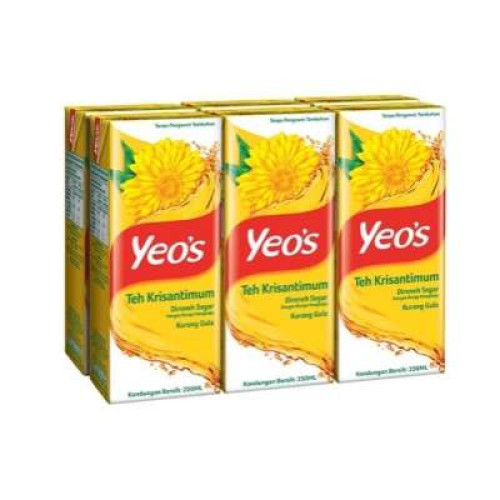 YEO'S CHRYSANTHEMUM TEA 250ML*6