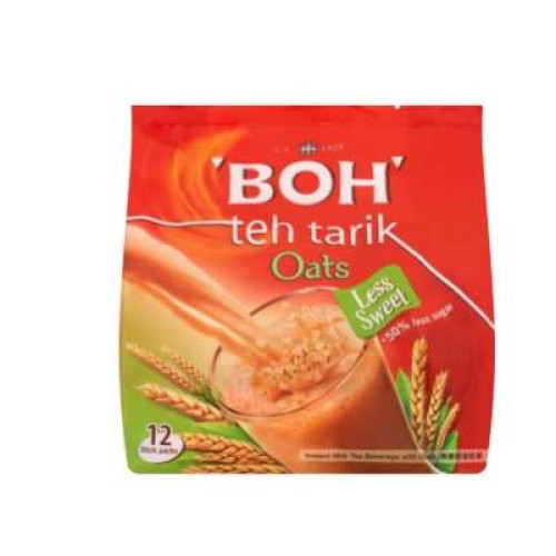 BOH TEH TARIK KURANG MANIS OATS 26G*12