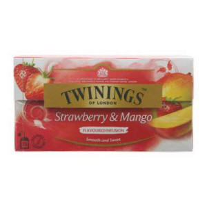 TWINING'S INFUSION STRAWBERRY & MANGO 2G*25