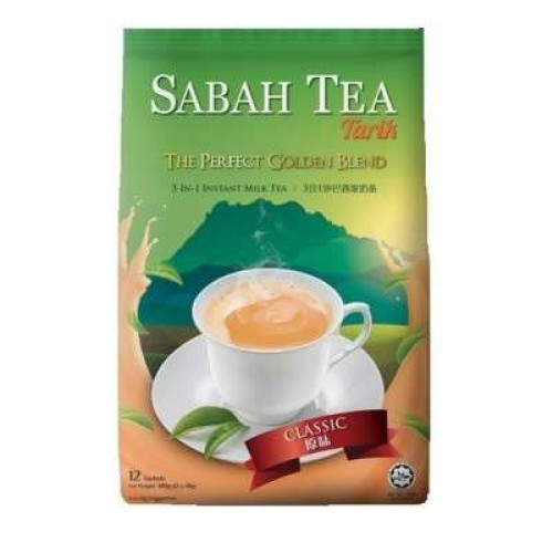 SABAH TEA 3IN1 MILK TEA 40G*12